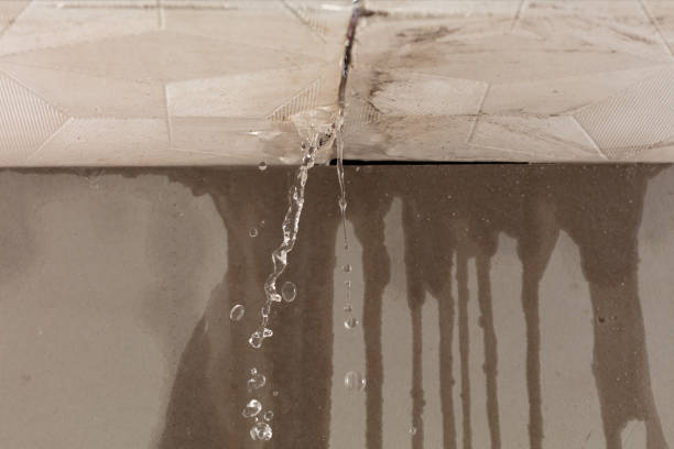 Professional Burst Pipe Cleanup technician working in Falls City, OR